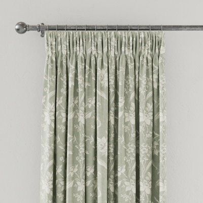 Daffodil Dreams 100% Cotton Room Darkening Curtain