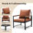 Guenot 29.1'' Wide Armchair with Pillows-2083771694