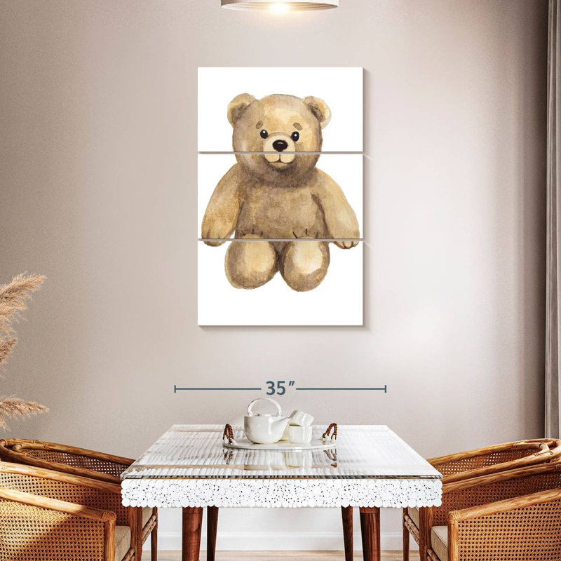 Simple Bear, 45" H x 28" W
