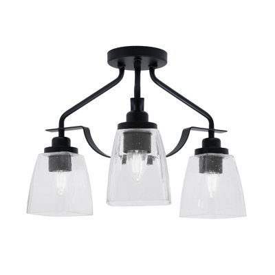 Plafonnier semi-encastré 3 lumières Odyssey