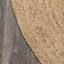 Ammerman Round Natural Jute Braided Circle Natural Rug-730538741