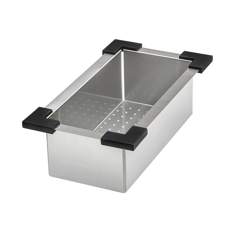 Ruvati 69-inch Workstation Two-Tiered Ledge Kitchen Sink Undermount 16 Gauge Stainless Steel
