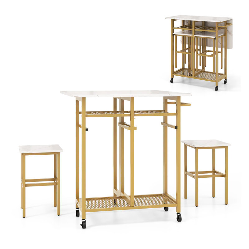 Dustun 2 - Person Four Leg Dining Set