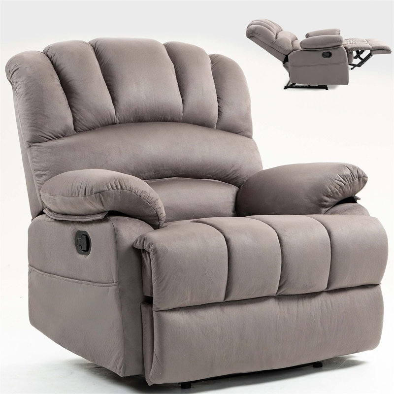 Fauteuil inclinable Waynette, Gris chenille