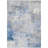 Machine Washable Indoor/Outdoor Cinead ACN1697 Denim Rug-104611255