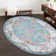 Tapis Paragon_Aqua et bleu