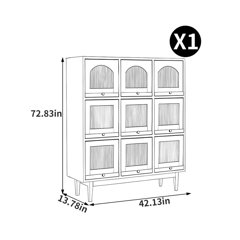 Bibliothèque créative de style européen