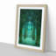 Forest Arch in Abstract - Framed Print-55577835-55577831
