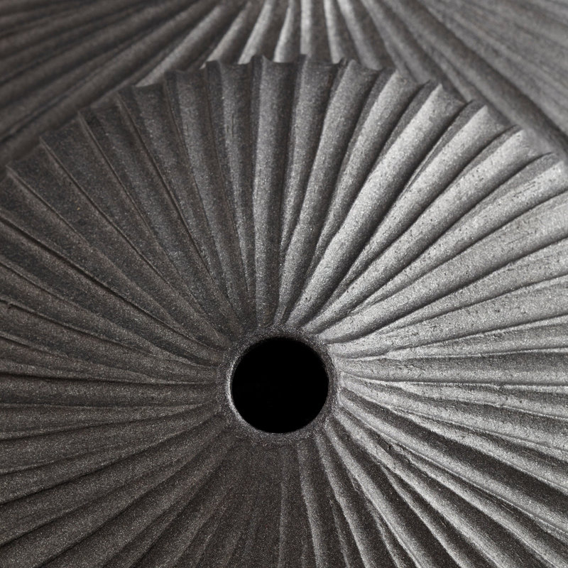 Vase de table en céramique Allium, H 3,5 po x l 10 po x P 10 po