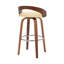 Chaise pivotante en similicuir-162345849-162345851
