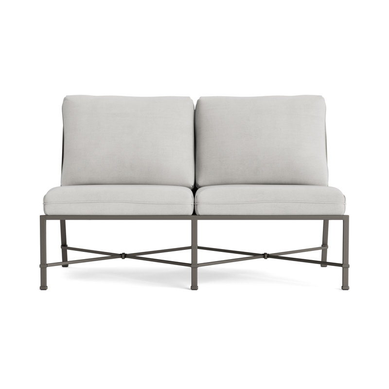 Venetian Outdoor 2 - Seat Loveseat, Fusion Dove, Mica