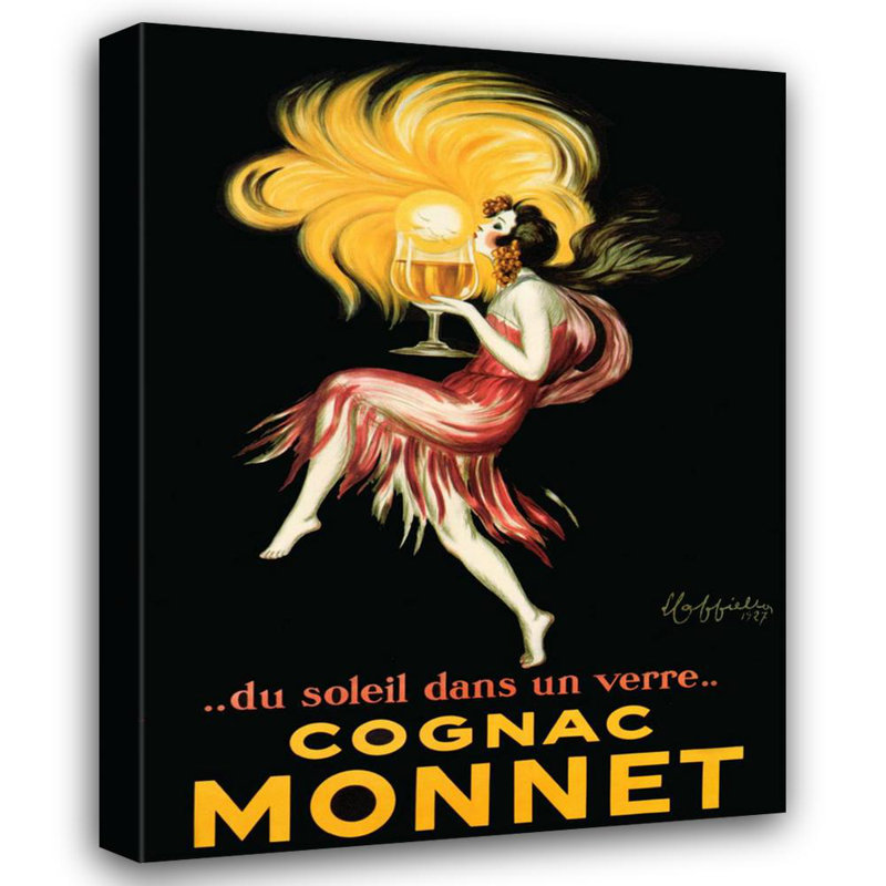 Cognac Monnet, 47" H x 36" W