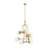 8 - Light Dimmable Glass Bubble Chandelier