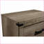 Table de chevet 2 tiroirs Rustic Contemporary