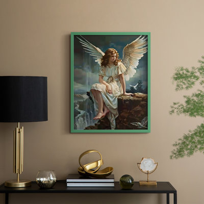 «Religious Series CDxxxv», reproduction encadrée - bois massif