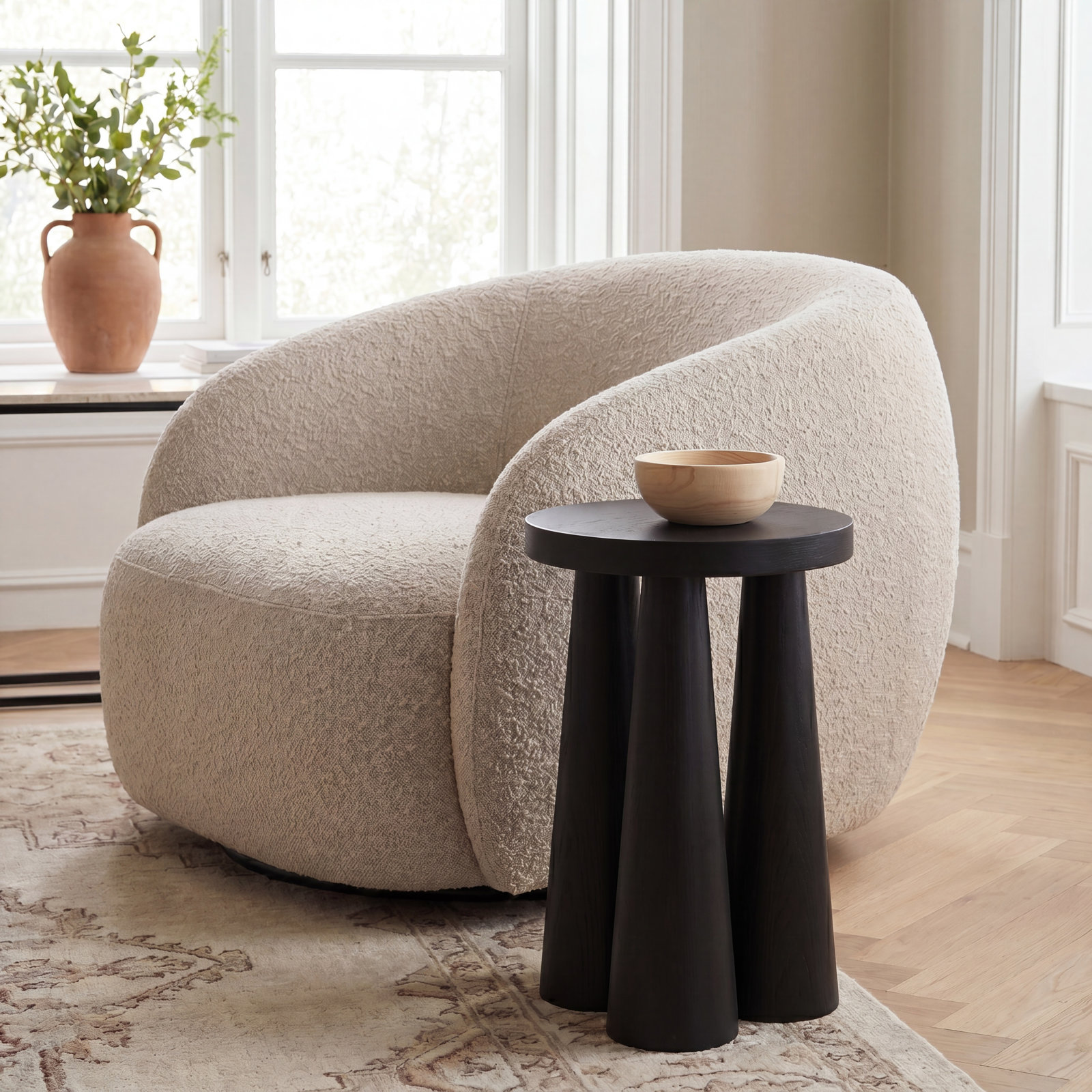 End Table, Black