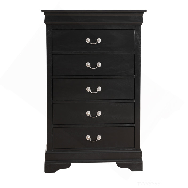 Commode Louisphillipe, noir, Noir