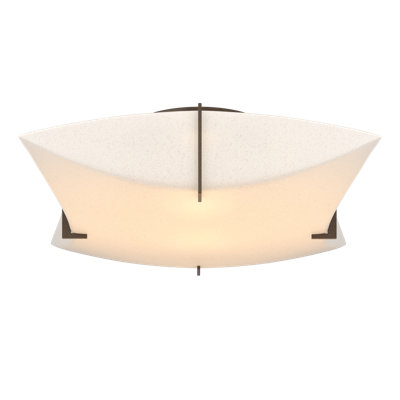 Plafonnier semi-encastré 2 lumières Bento