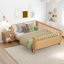 Lit plateforme en bois avec rails-111912648-111912649