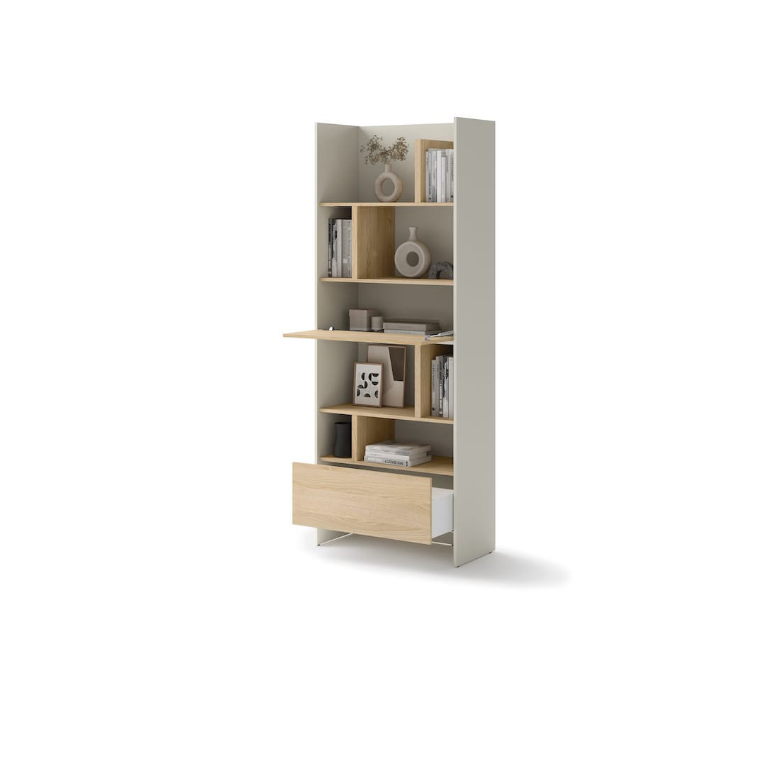 218cm H x 84cm W Composite Bookcase