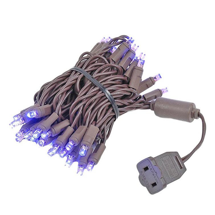 Purple 130'' LED String Lights