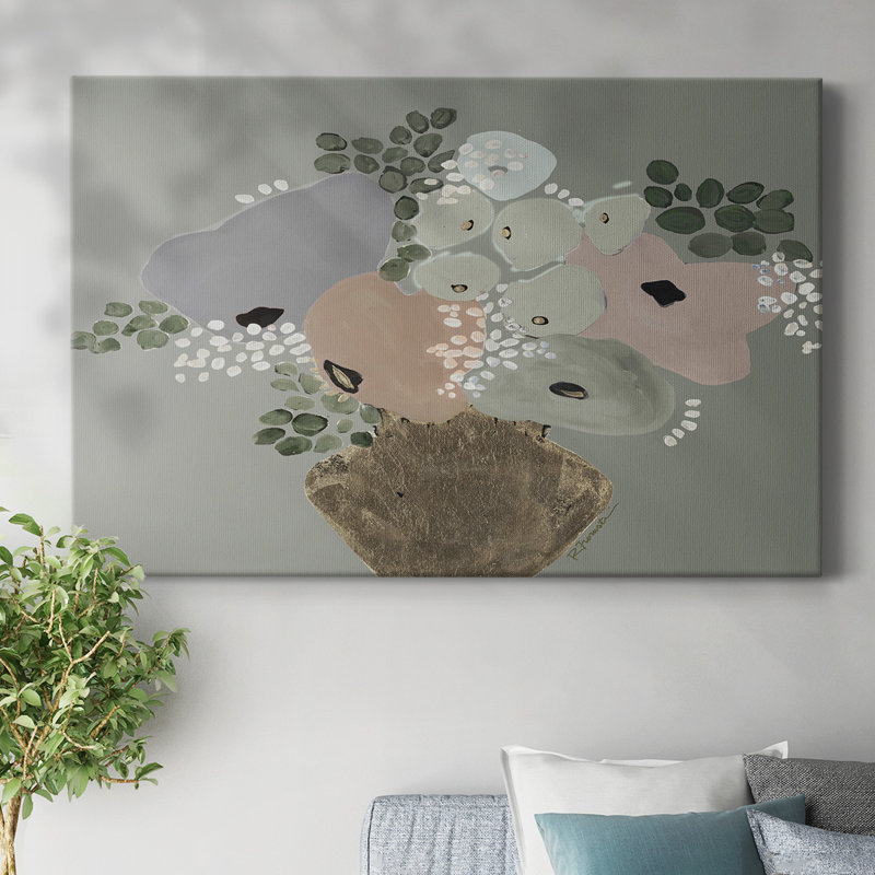 Tu es dans mes pensées - Galerie, toile tendue, H 32 po x l 48 po
