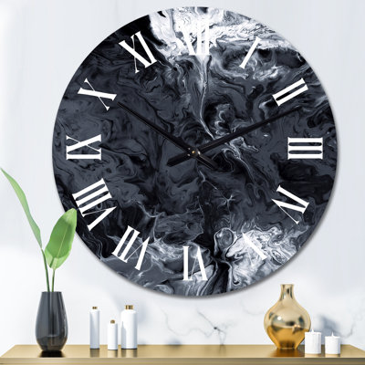Horloge murale surdimensionnée