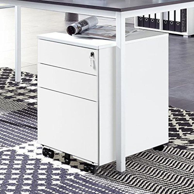 Arlott 52cm Wide 3 -Drawer File Cabinet