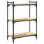 Aaleigha 86cm H x 30cm W Metal Standard Bookcase-1989771694-1989771692