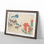 Morning Glory Flowers by Ogata Korin - Picture Frame Painting Print-55582155-55582156