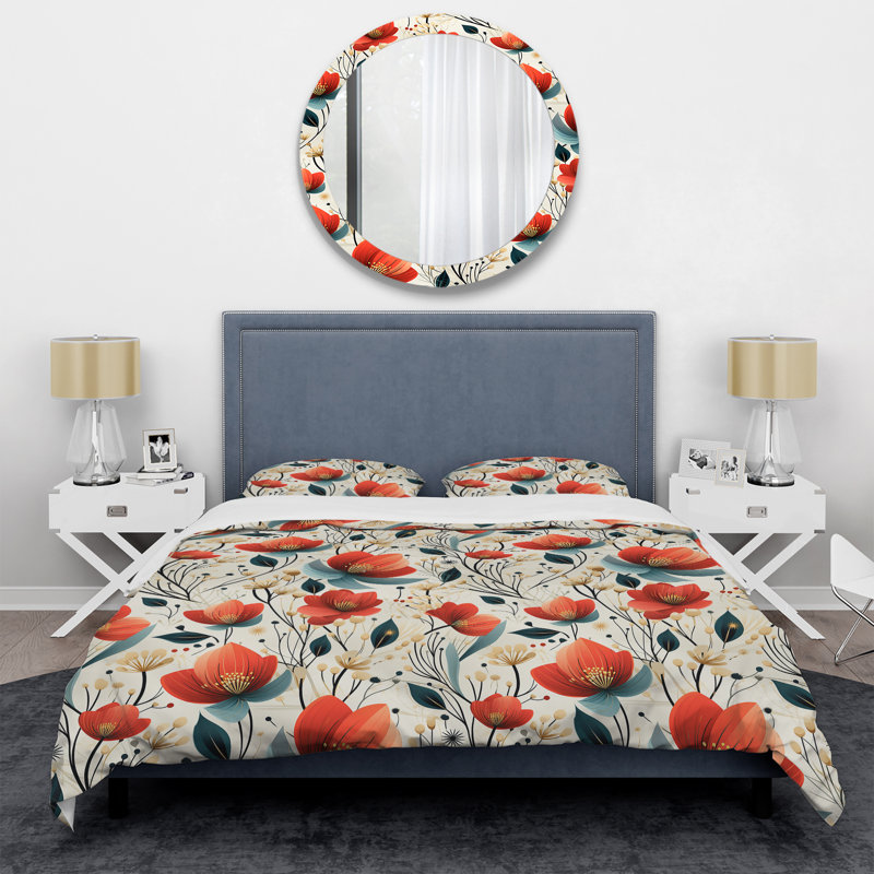 Ensemble de housse de couette Miranta, Housse de couette pour très grand lit et 2 très