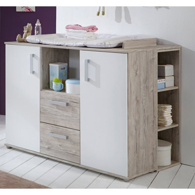 Bente Changing Table Dresser with Drawers