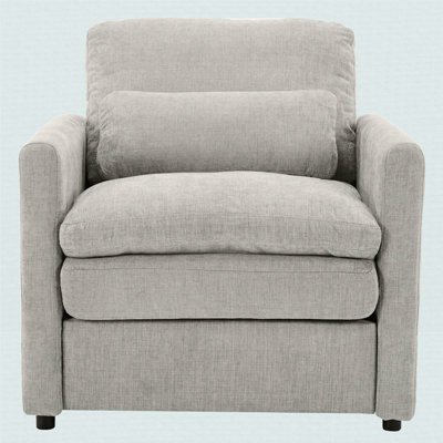 31.9"Chenille Upholstered Armchair