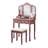 Sanlo Wooden Vanity Make Up Table And Stool Set-1303192376