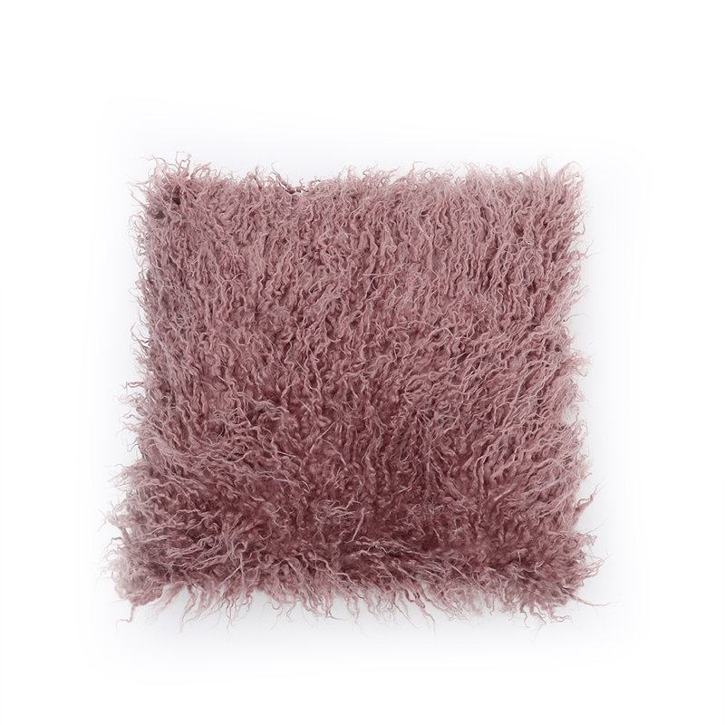 Arwood Square Throw Pillow Cover, Purple