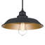 Luminaire suspendu poulie noir mat Iron Hill