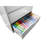 Locking Metal Lateral Cabinet, 5 Drawer White Filing Cabinet For Office Use Modern With Lock,-1493960162