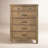 Edan Highland 6-Drawer Farmhouse Wood Chest