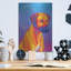 «Rhodesian Ridgeback with Lion Spirit» par Rebecca Wang, art mural en métal-1472588202