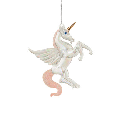 4'' Handmade Glass Animals Hanging Figurine Ornament