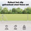 Galvanised Steel Border Fencing-523190844-523190796