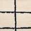 Paris Geometric Area Rug in Ivory/Black-688941660
