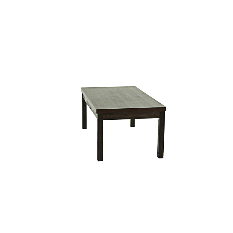 Espresso Pine Wood 3-Piece Coffee and End Table Set