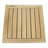 Rentiesville Square Solid Wood Outdoor Side Table , 19.69 " W 19.69 " D