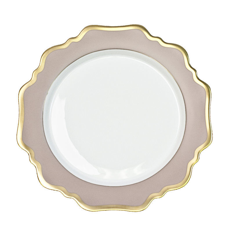 Annas Palette Handmade Porcelain Dinner Plate