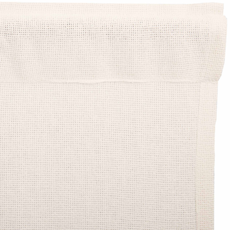 Alcala Cotton Swag Window Valance, Antique White