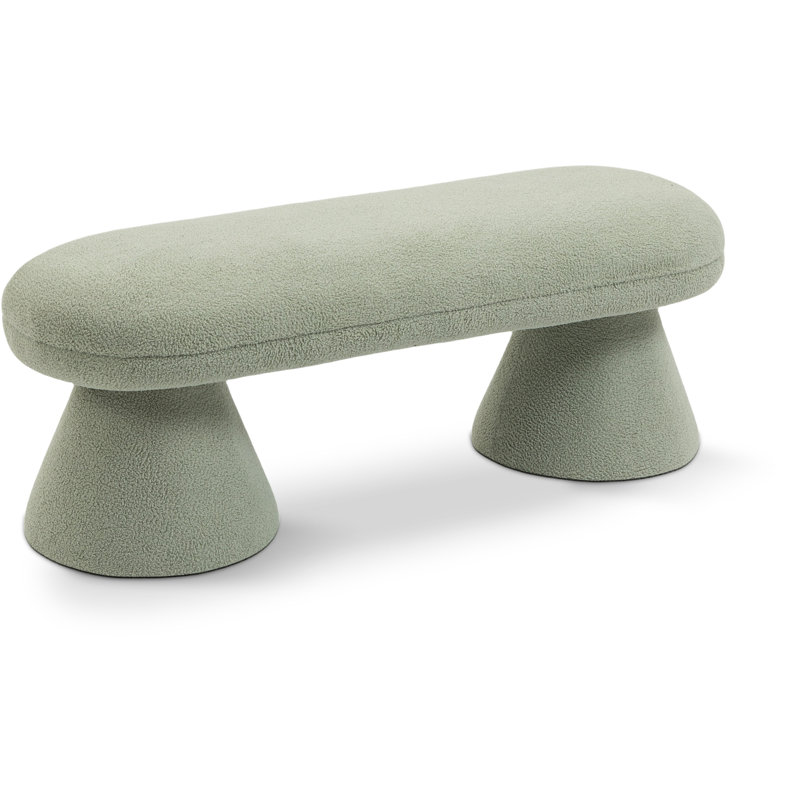 Banc rembourré Brimfield Drum, Menthe