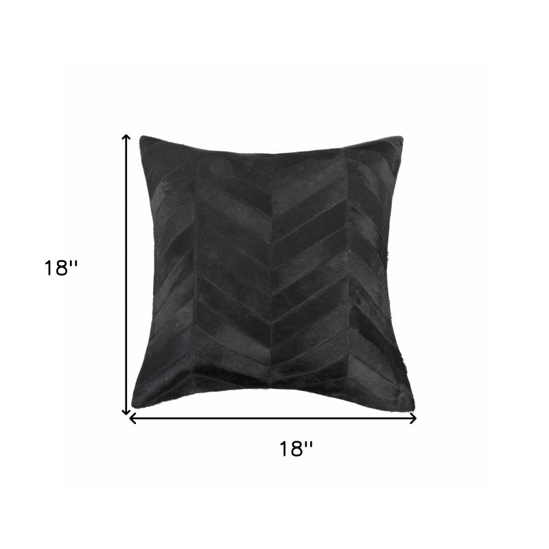 Coussin décoratif , Naturel noir