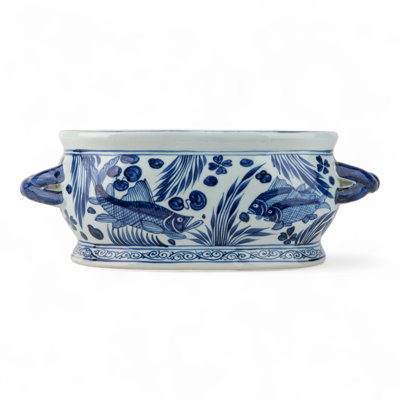 Handcrafted Oval Planter