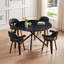 Table basse ronde en MDF avec table basse et pieds de loisirs, base en métal, facile à assembler-1323841732-1323841733